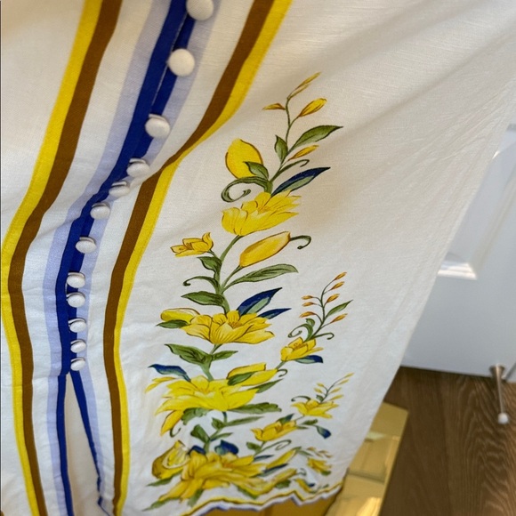 FARM Rio Flora Long Dress Size S - Picture 6 of 9